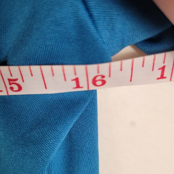 Baw men's Turks and Caicos long sleeve blue graphic surf shirt size small - Picture 5 of 5